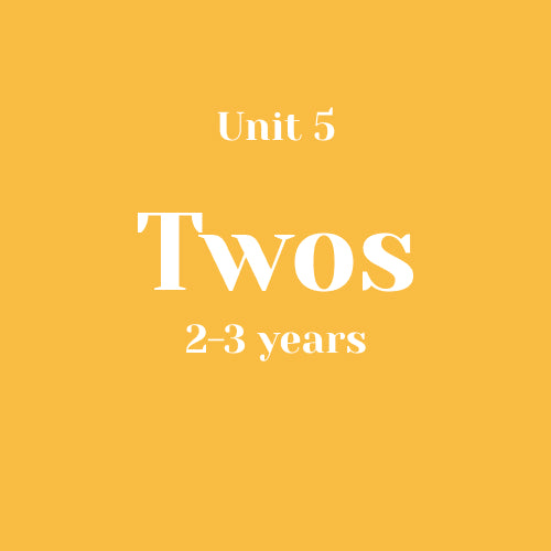Unit 5 Twos 2-3 years without LLL (bundle)