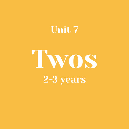 Unit 7 Twos 2-3 years without LLL (bundle)