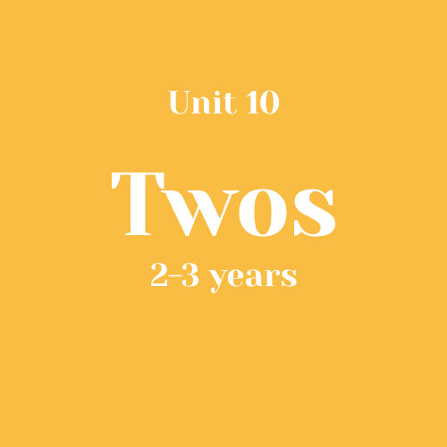 Unit 10 Twos 2-3 years without LLL (bundle)