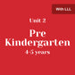 Unit 2 Pre-Kindergarten 4-5 years with LLL (bundle)