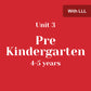 Unit 3 Pre-Kindergarten 4-5 years with LLL (bundle)