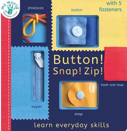 Button, Snap, Zip